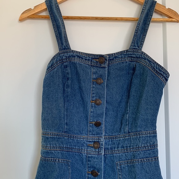 Signature8 Denim Button Up Dress - Picture 2 of 4